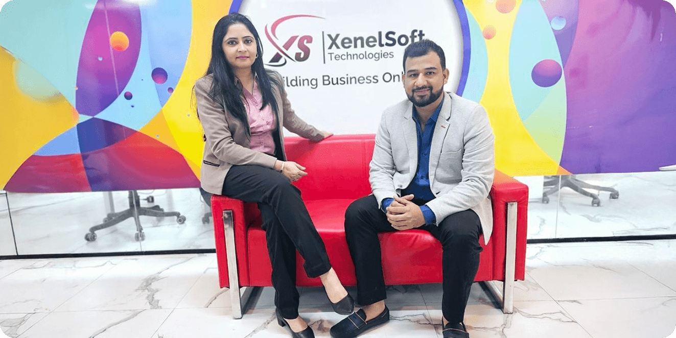 XenelSoft team celebrating a decade of digital excellence