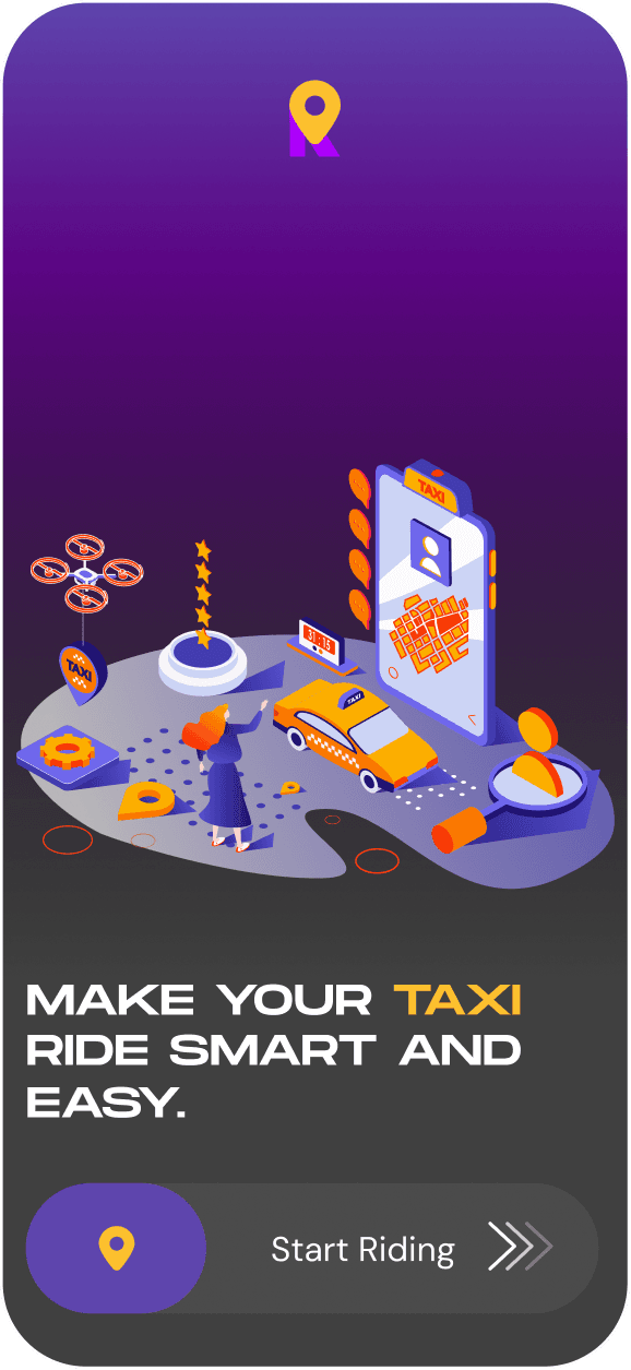 Mobile app screen 1